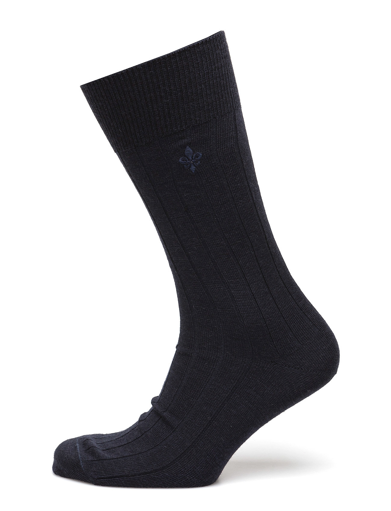 Morris Wool Rib Socks Morris Sokker til Herrer i Navy blå