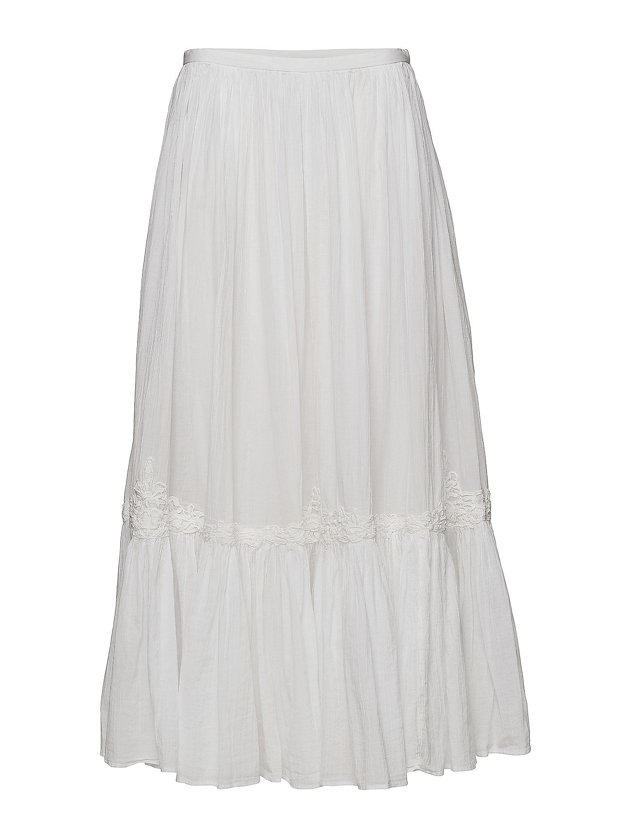 Crinkle Cotton Maxi Skirt (White) (299 €) - Polo Ralph Lauren | Boozt.com