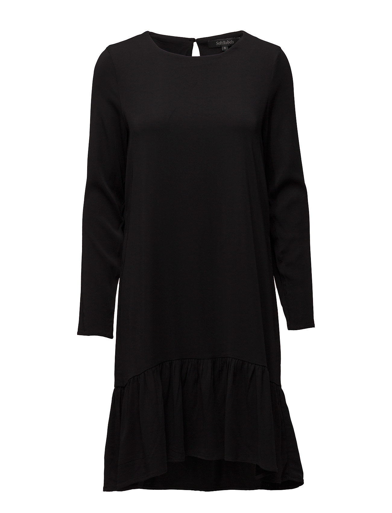 Runa Dress Soft Rebels til Damer i 001 Black
